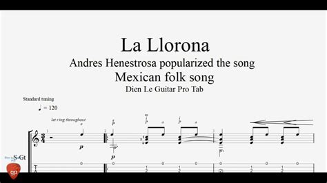 la llorona angela aguilar guitar chords